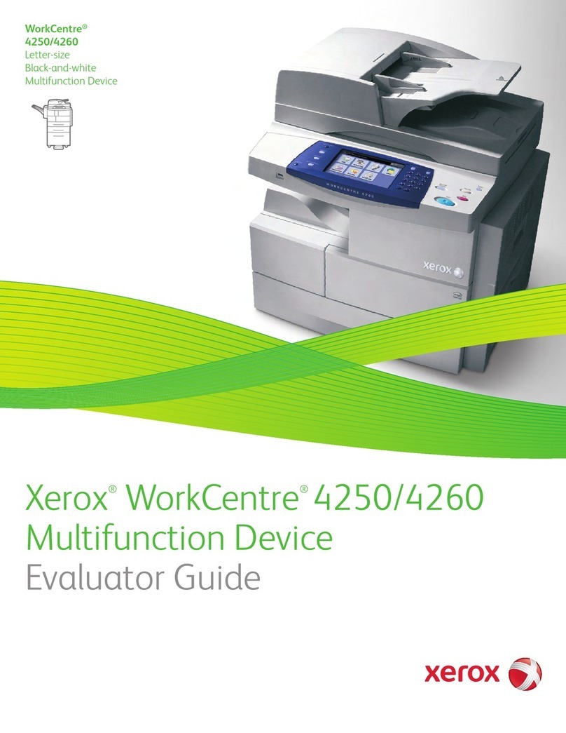 Xerox WorkCentre 4250S User manual