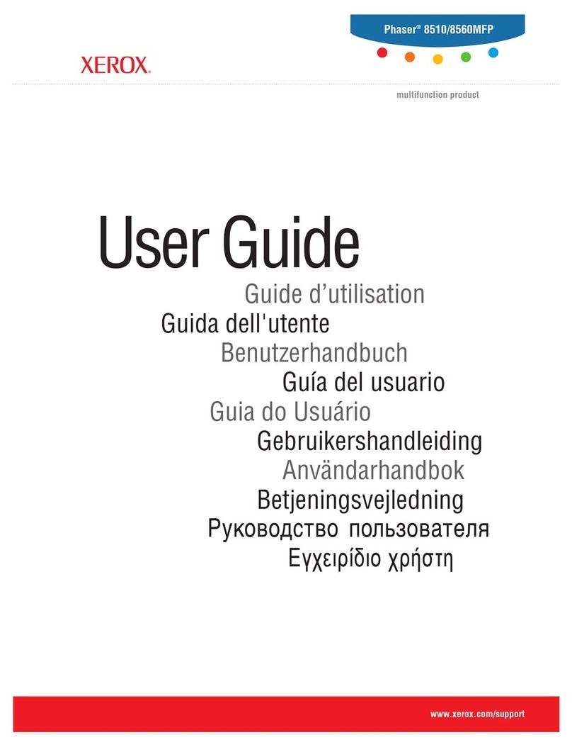 Xerox PHASER 8560MFP User manual