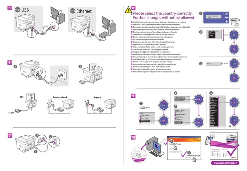 Xerox 3210 - workcentre b/w laser User manual