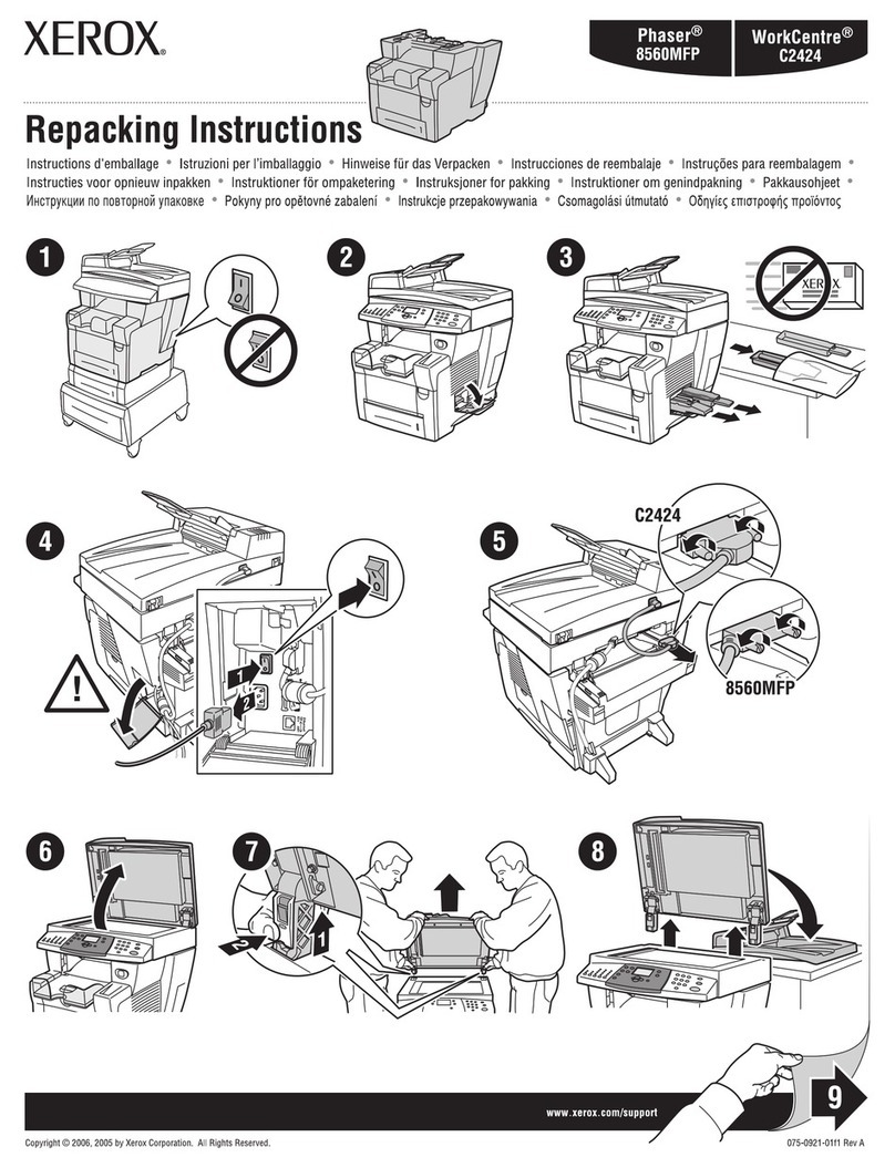 Xerox PHASER 8560MFP supplementary guide
