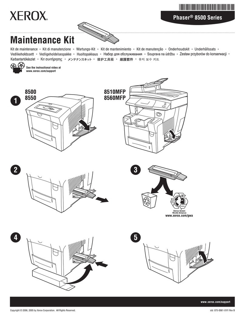 Xerox Phaser 8510MFP Manual