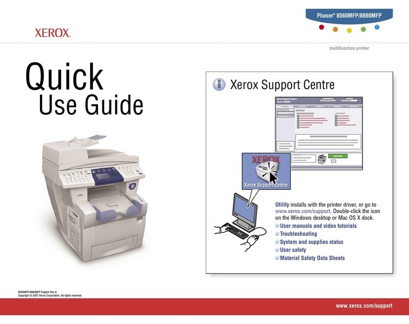 Xerox PHASER 8560MFP Operating manual