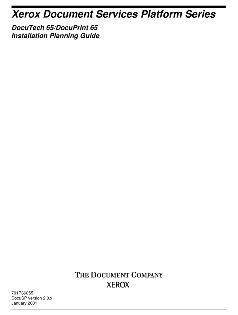 Xerox DocuPrint 65 Technical manual