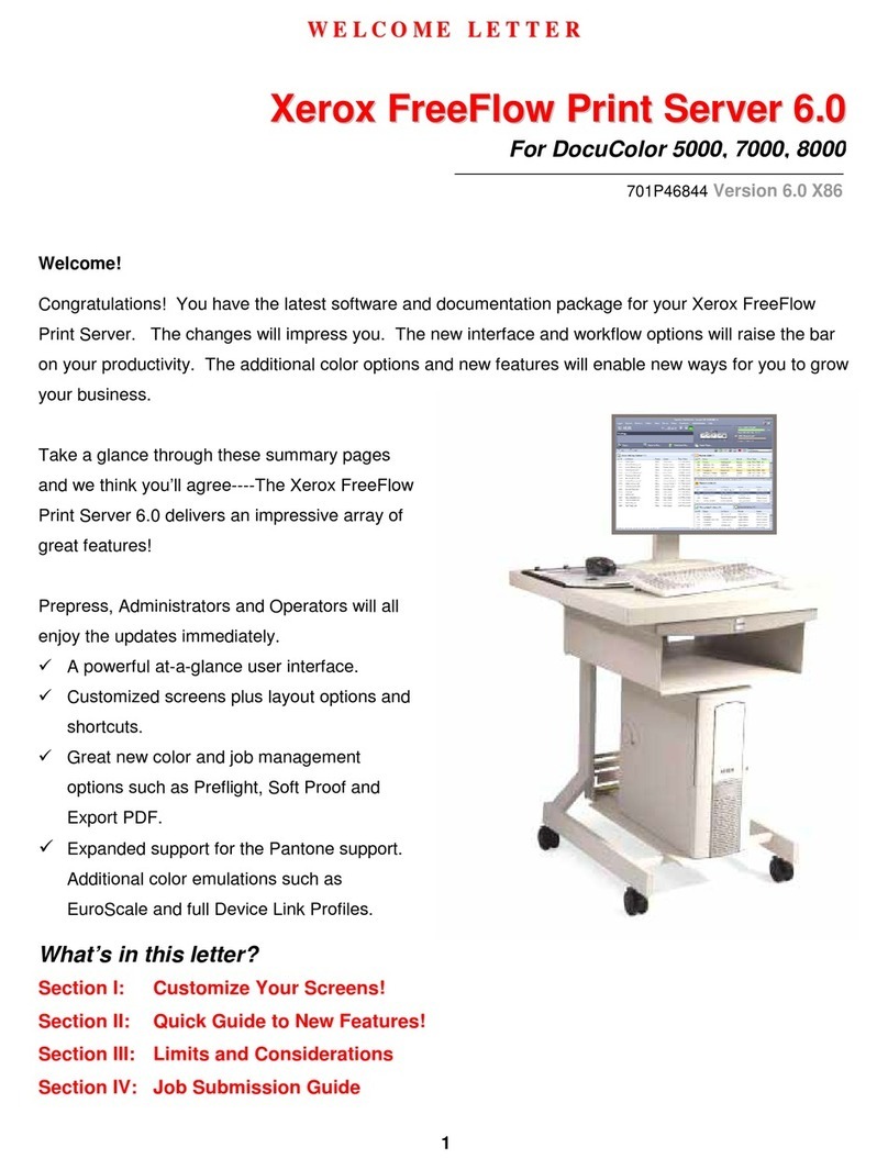 Xerox DocuColor 7000 brochure