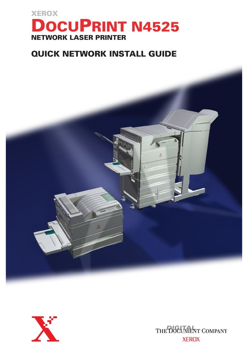 Xerox DocuPrint N4525 User manual