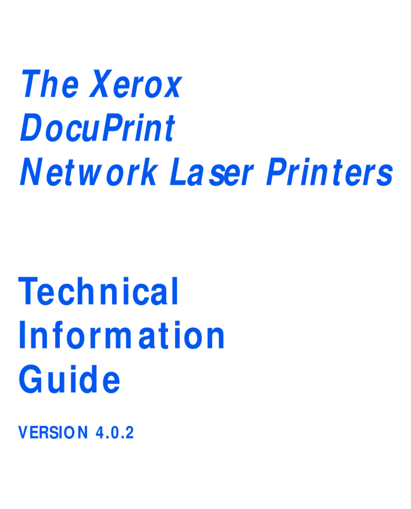 Xerox DocuPrint N4025 Technical manual