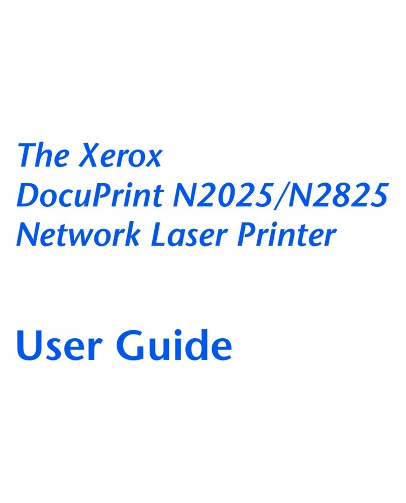 Xerox DocuPrint N2025 User manual