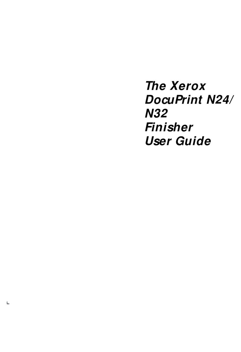 Xerox DocuPrint N24 User manual