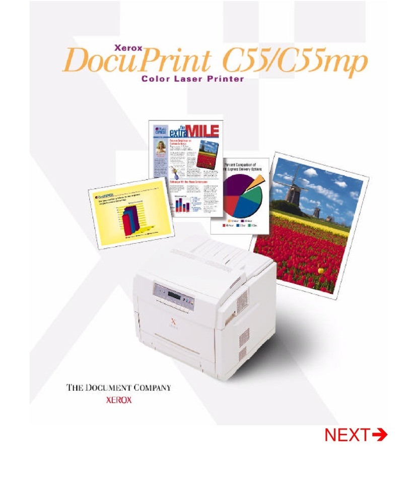 Xerox DocuPrint C55 Manual