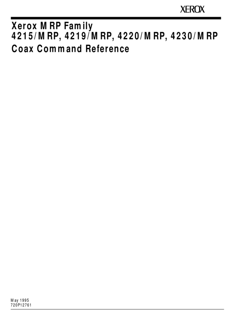 Xerox 4215 User manual