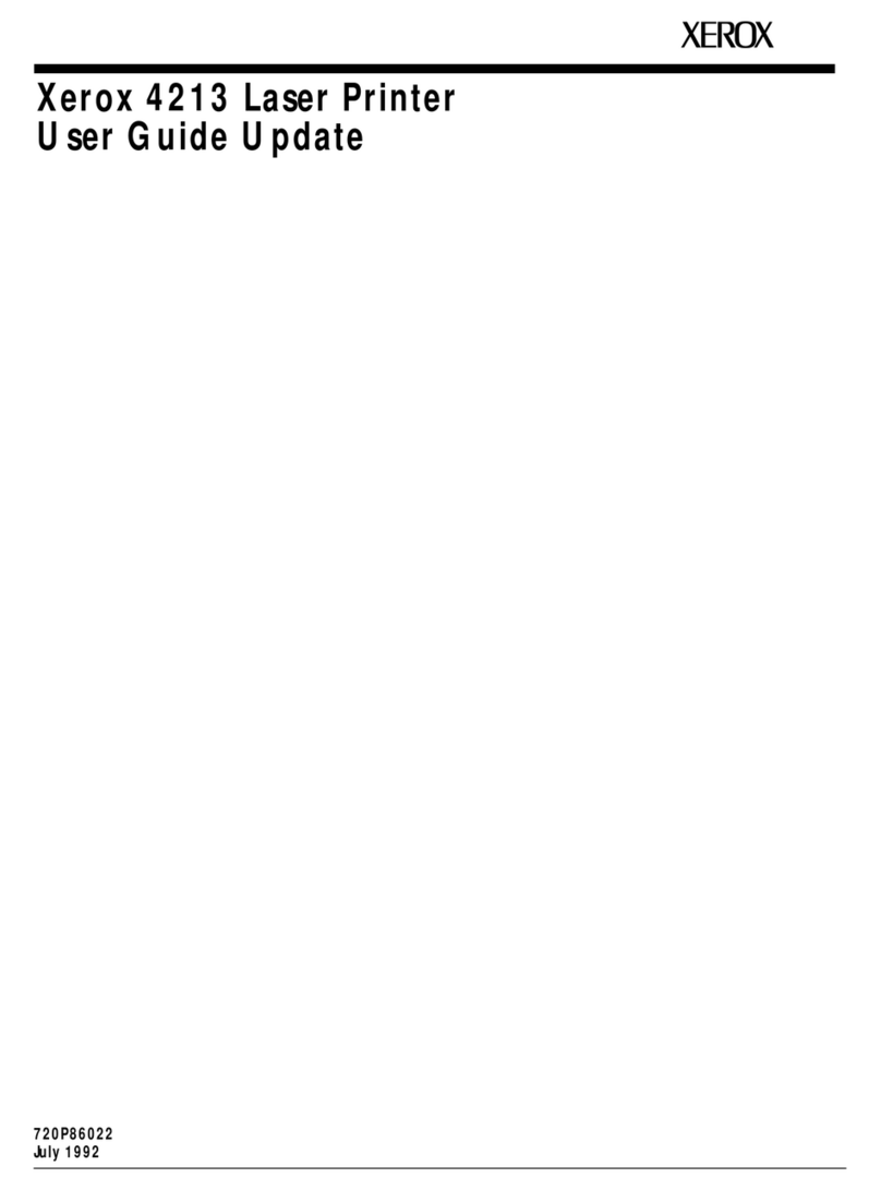 Xerox 4213 User manual