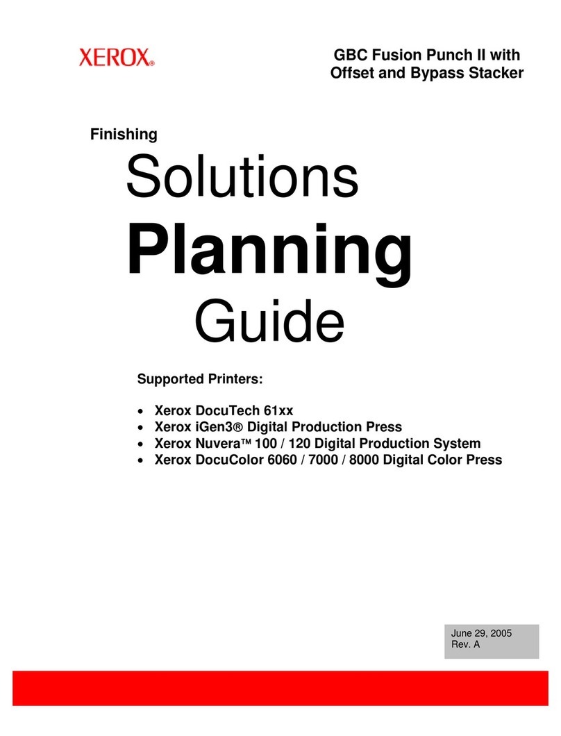 GBC DocuColor 6060 Planning guide