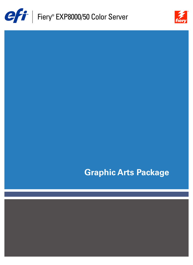 EFI DocuColor 5000 user guide