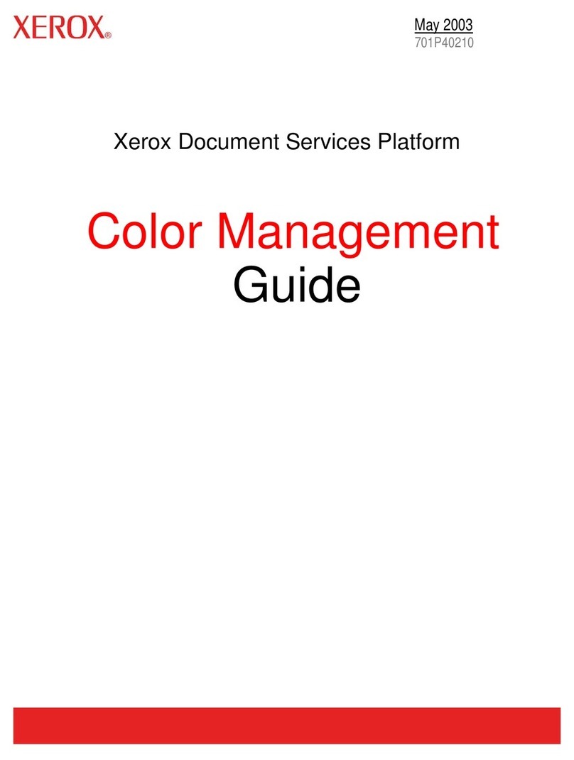 Xerox DocuColor 2045 Color management guide