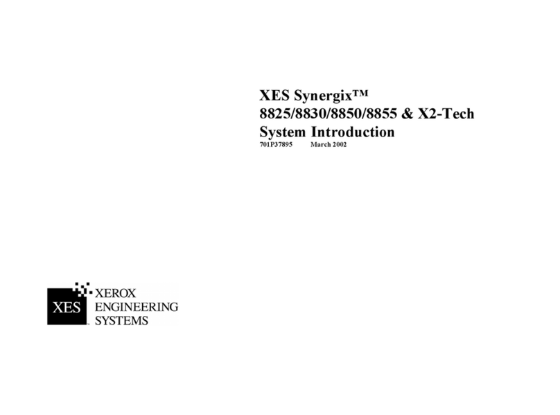 Xerox Synergix 8850 Reference manual