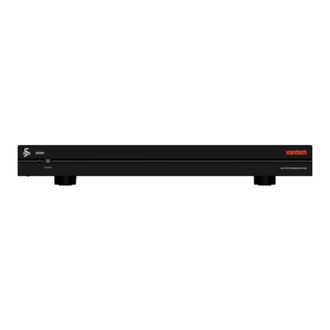 Xantech D5XH User manual Xantech D5XH User manual