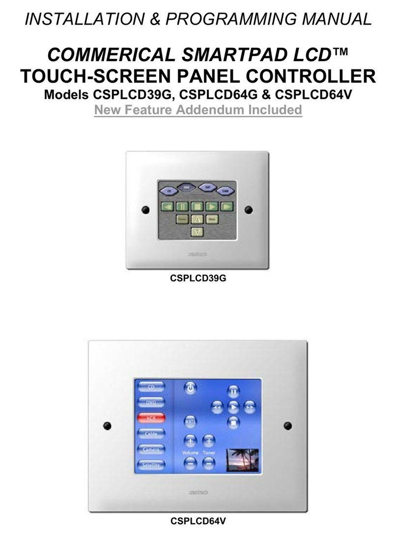 Xantech CSPLCD39G Assembly instructions