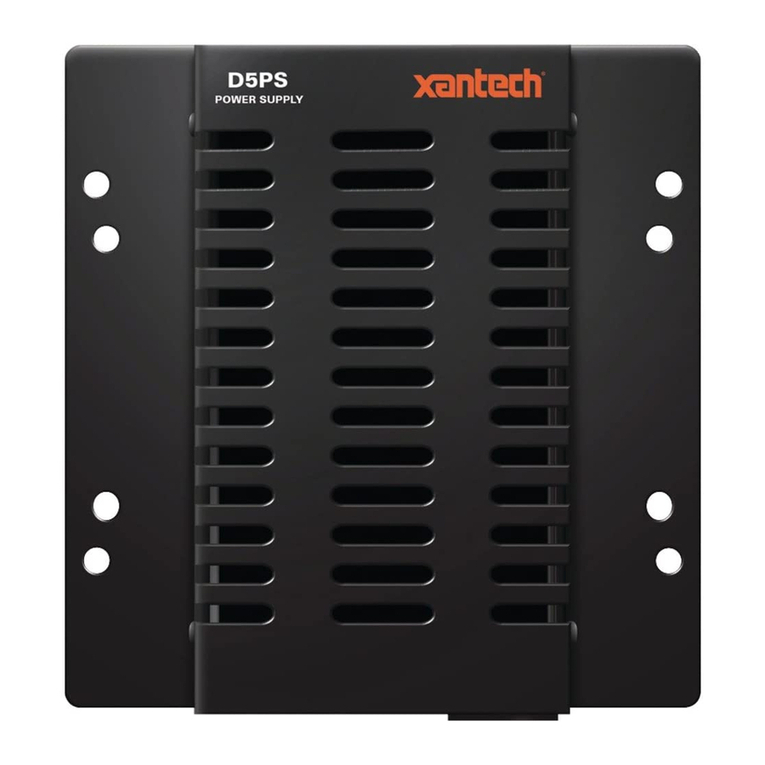 Xantech D5PS installation instructions
