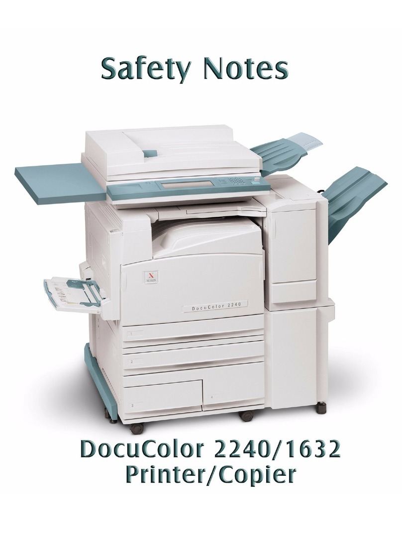 Xerox DocuColor 1632 Quick start guide