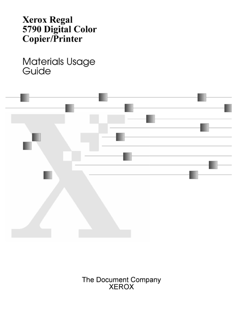 Xerox Regal 5790 User manual