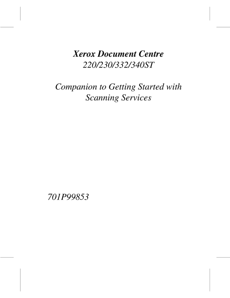 Xerox 220 User manual