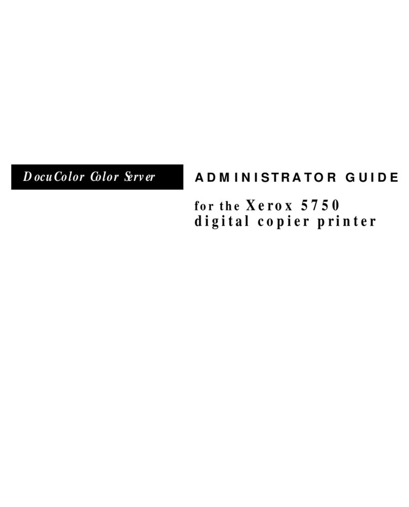 Xerox DocuColor 5750 Service manual