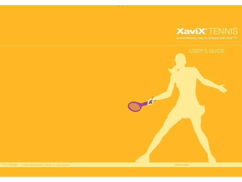 Xavix Tennis user guide