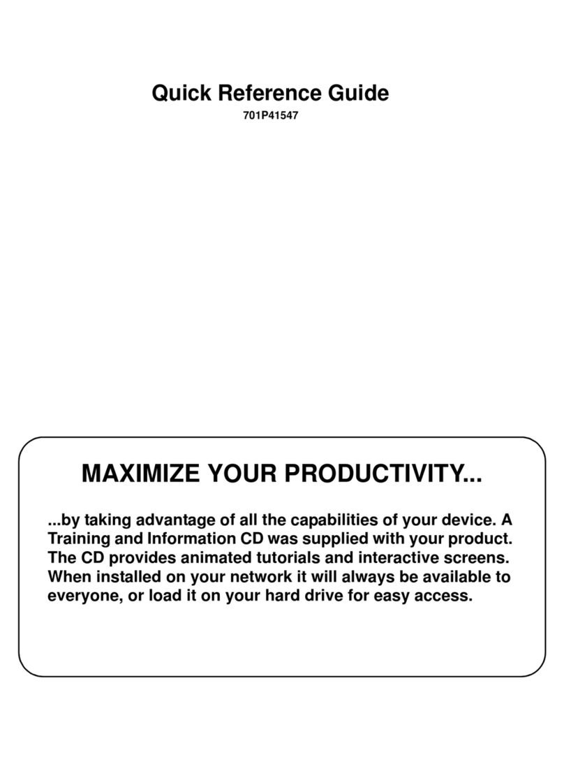 Xerox WorkCentre Pro 65 User manual
