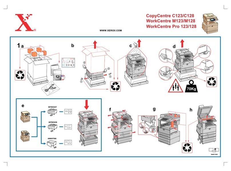 Xerox C123 Copycentre Parts list manual Xerox C123 Copycentre Parts list manual