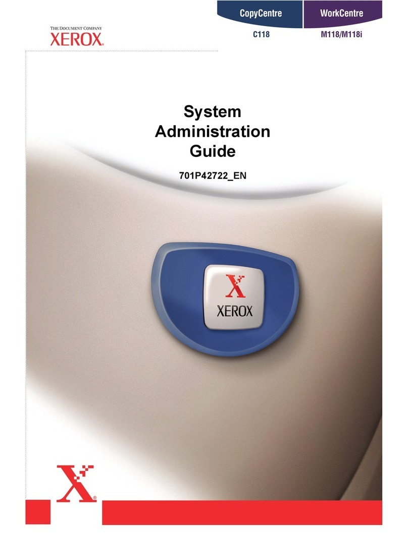 Xerox Copycentre C118 Instruction Manual