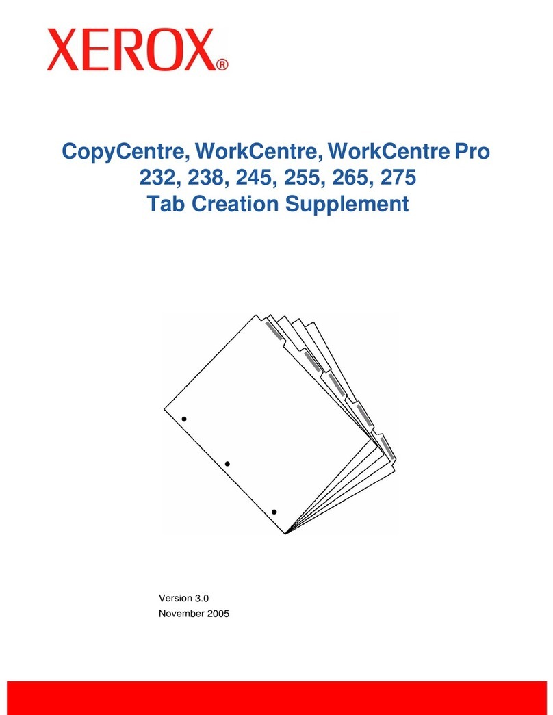 Xerox CopyCentre 232 Manual