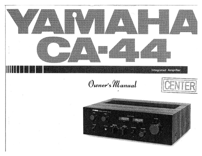 Yamaha CA-44 User manual