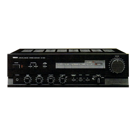 Yamaha AX-500 User manual