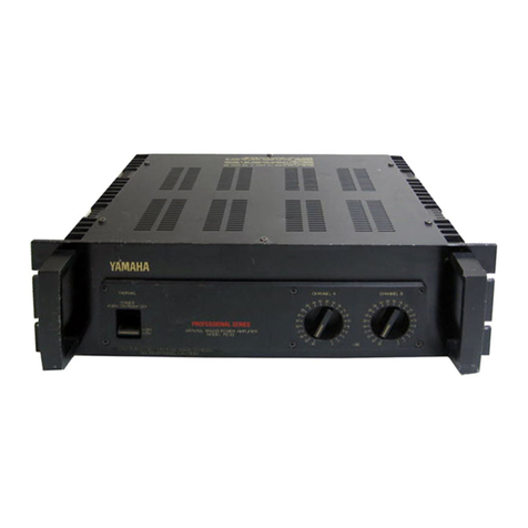 Yamaha P2100 User manual