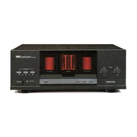 Yamaha MX-800 User manual Yamaha MX-800 User manual