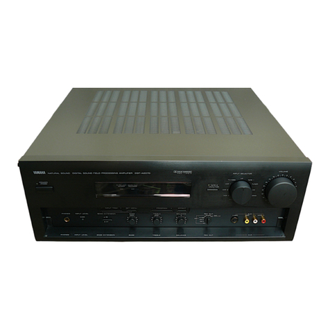 Yamaha DSP-A2070 User manual