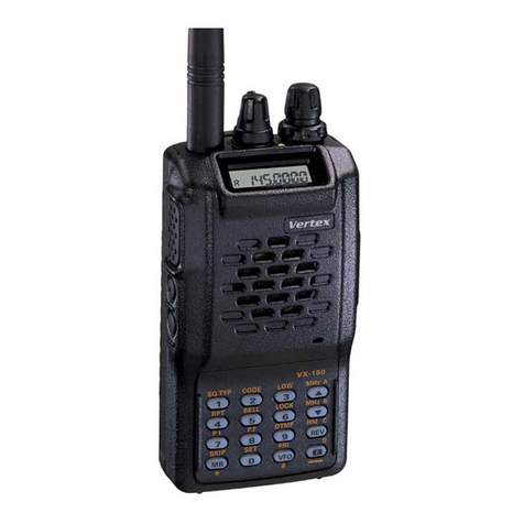 Vertex Standard VX-150 User manual