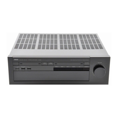 Yamaha A-1020 User manual