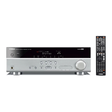 Yamaha YHT-493 owner's manual