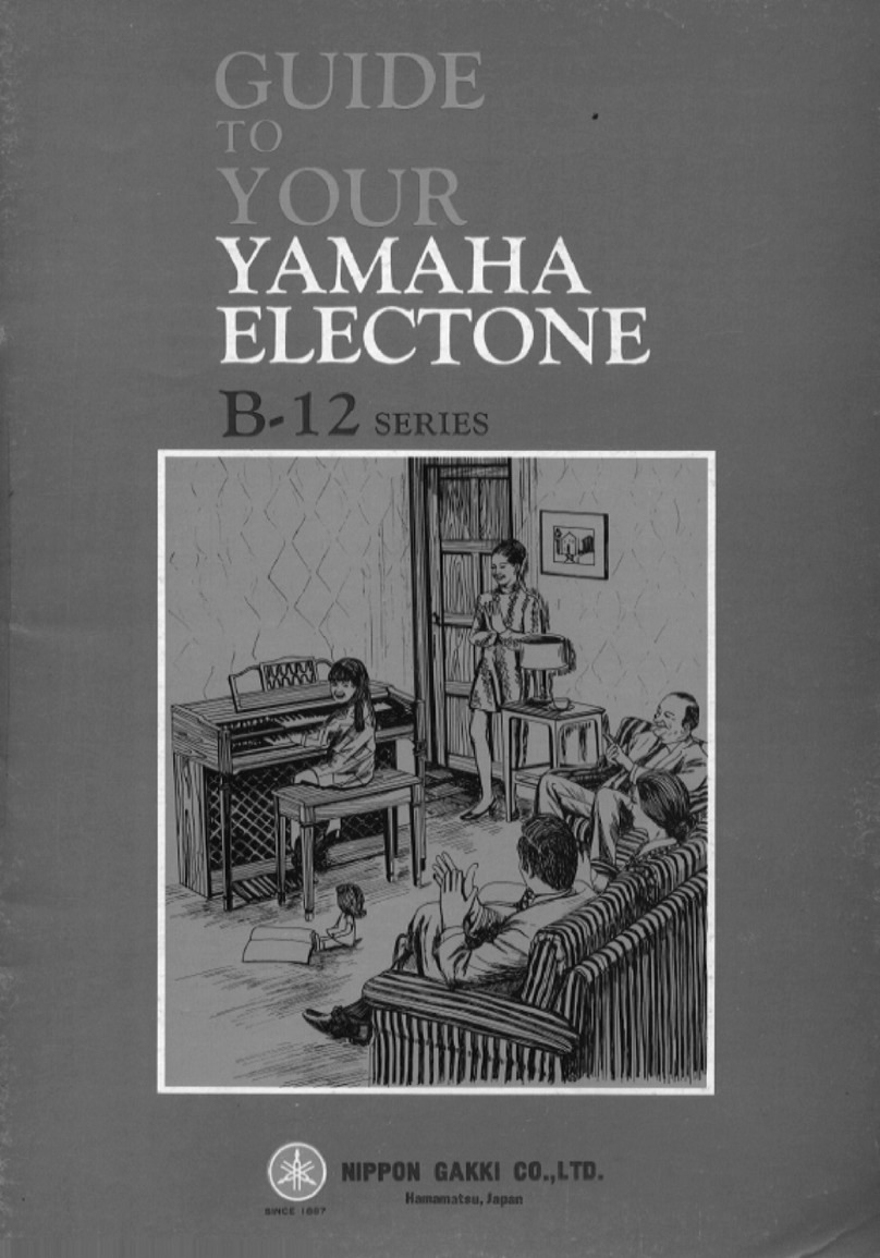 Yamaha B-12 Playing guide