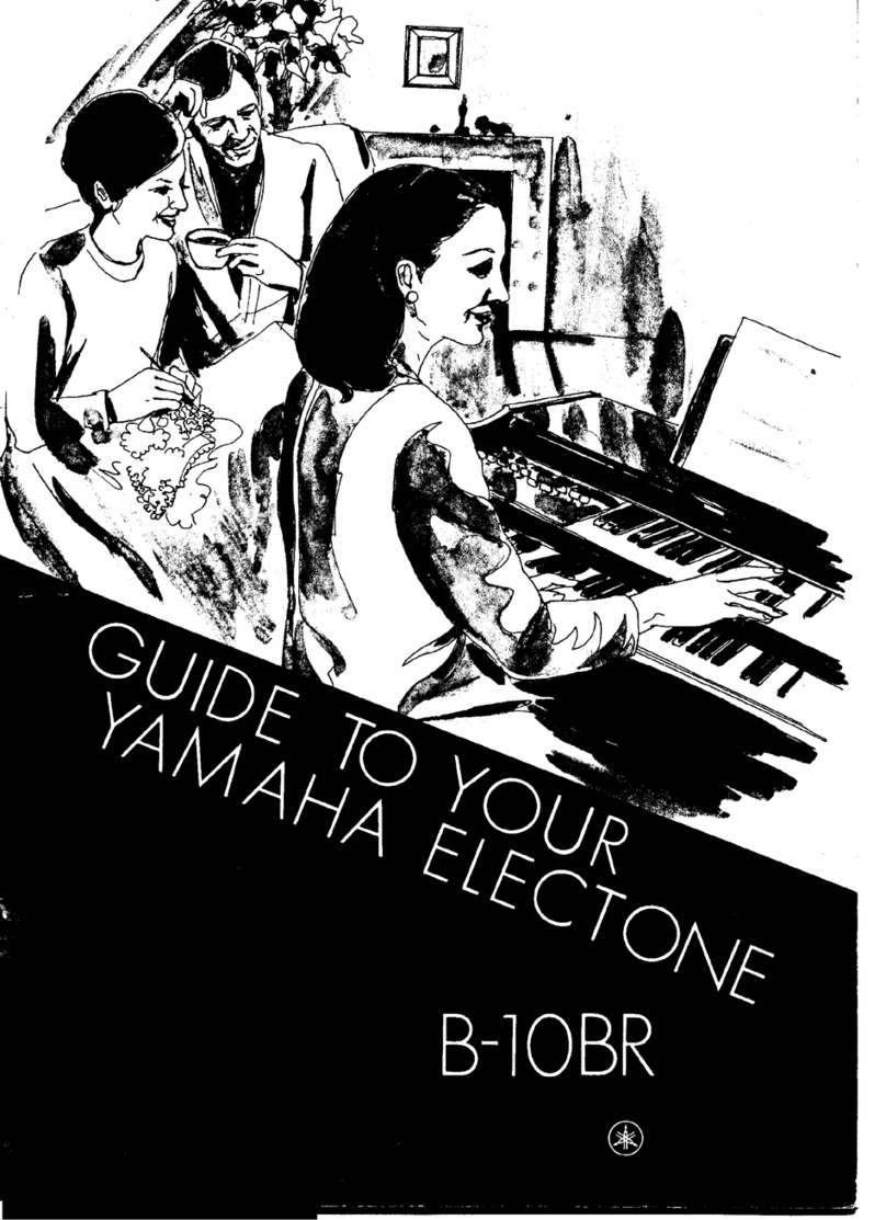 Yamaha Electone B-10BR user guide
