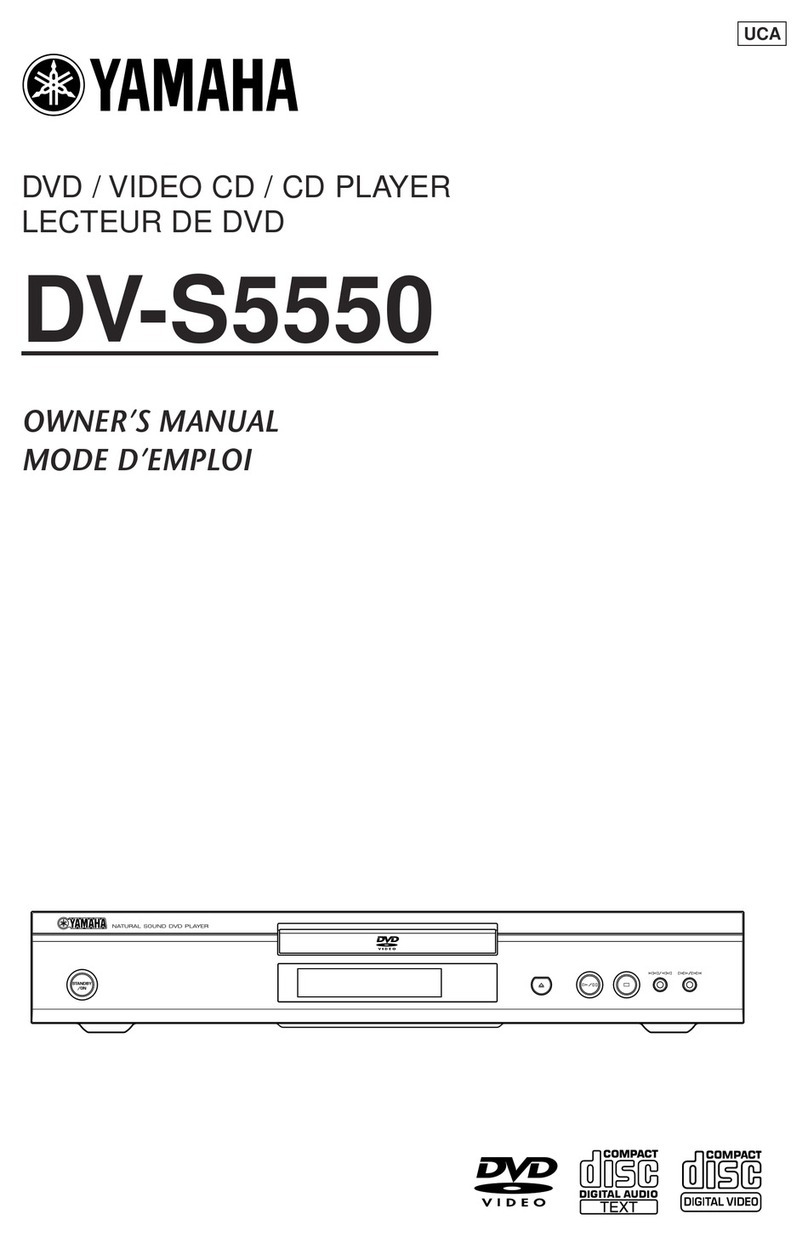 Yamaha DV-S5550 User manual
