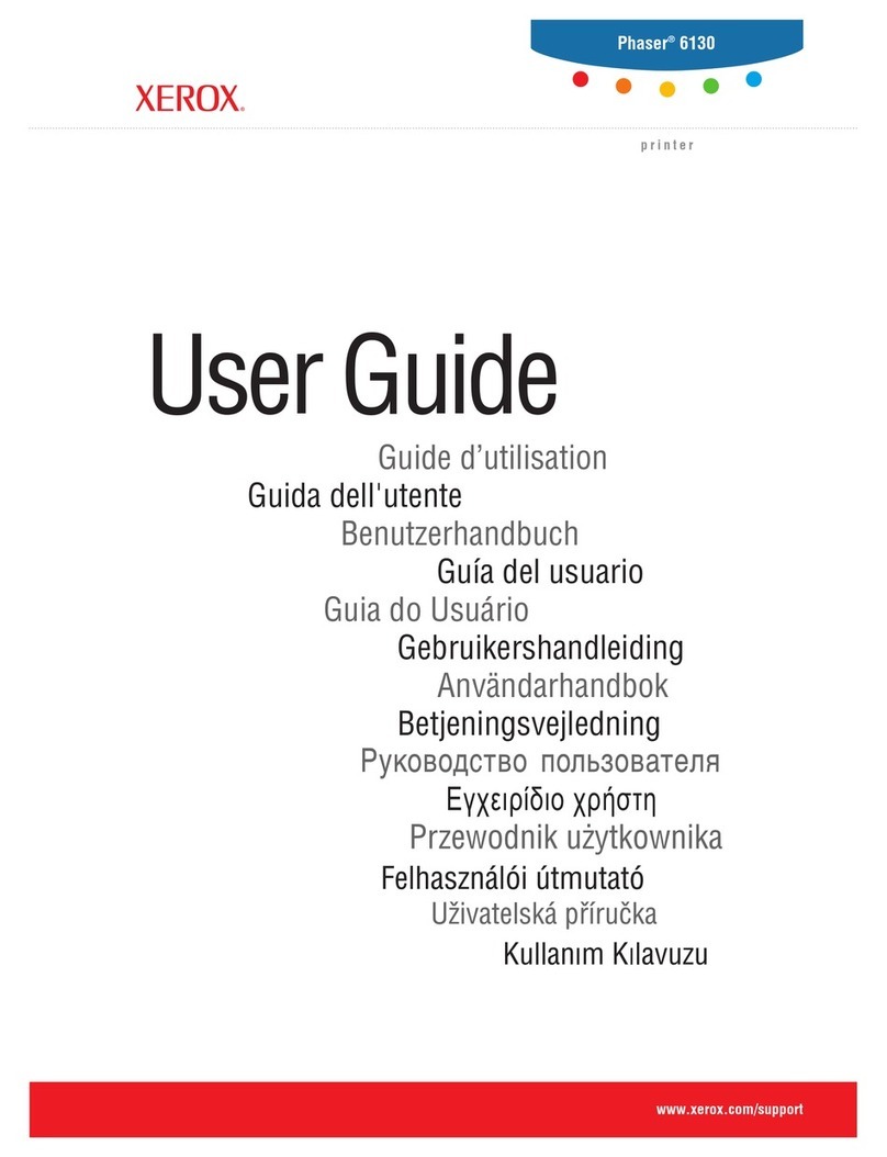 Xerox PHASER 6130 User manual