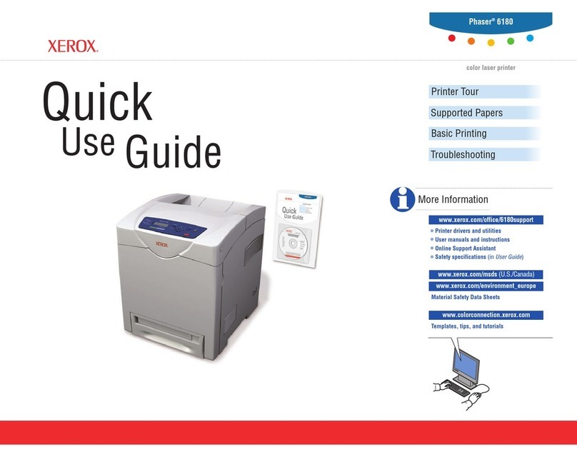 Xerox Phaser 6180 Operating manual
