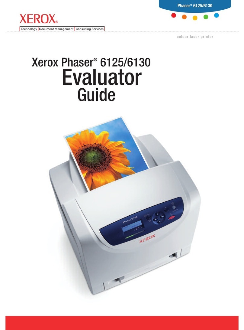 Xerox Phaser 6125 User manual