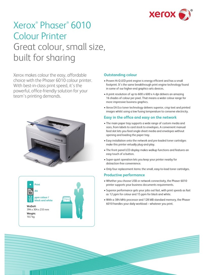 Xerox PHASER 6010 User manual