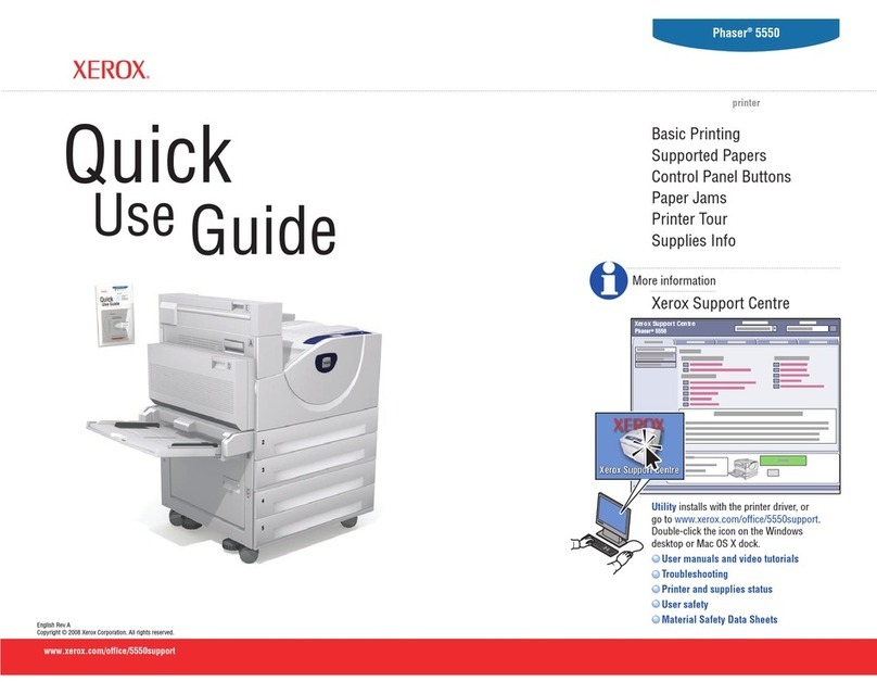Xerox Phaser 5550 Operating manual
