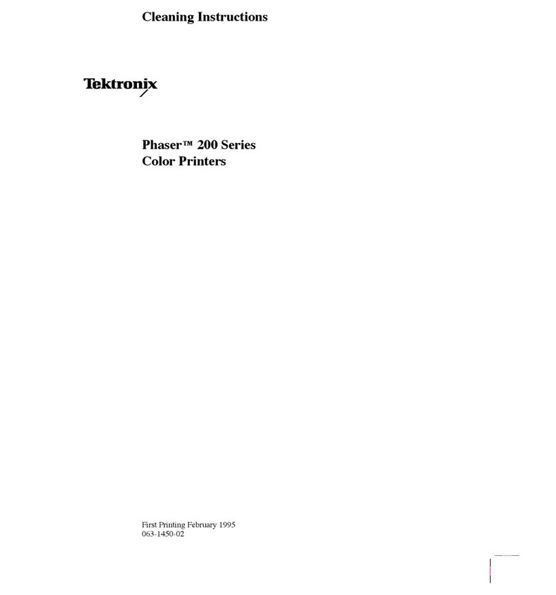 Tektronix Phaser 200E Configuration guide