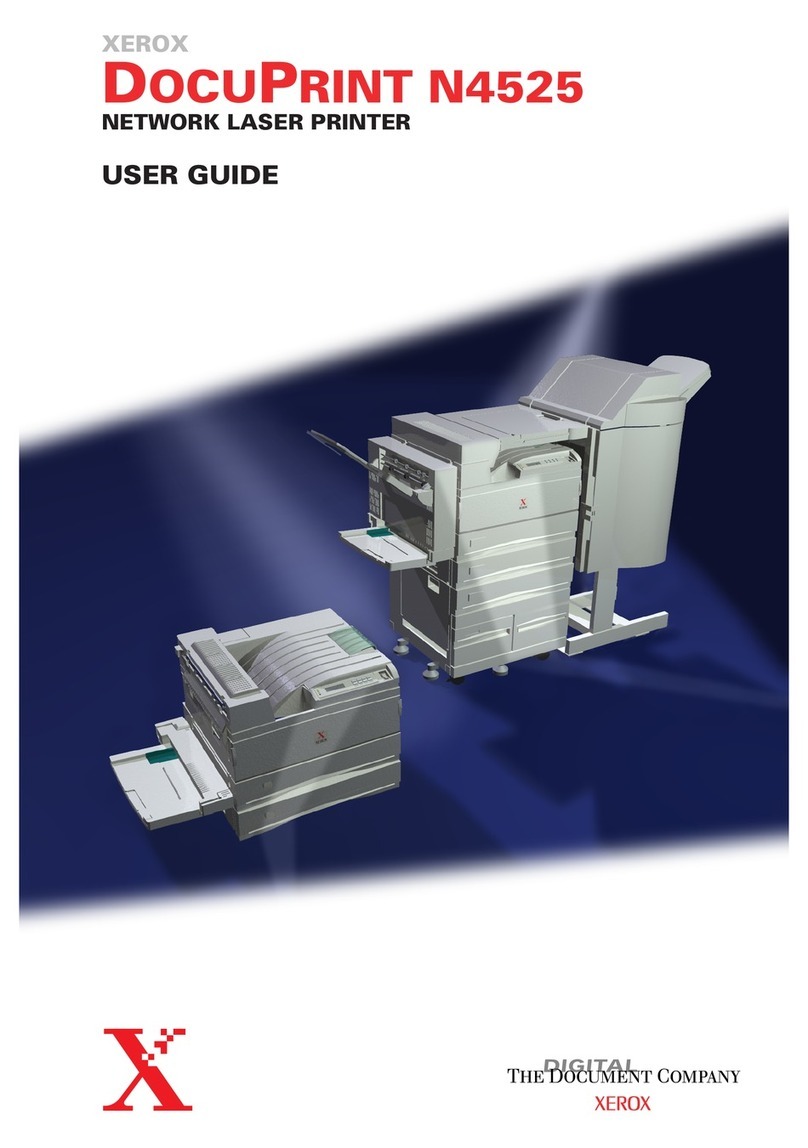 Xerox DocuPrint N4525 User manual