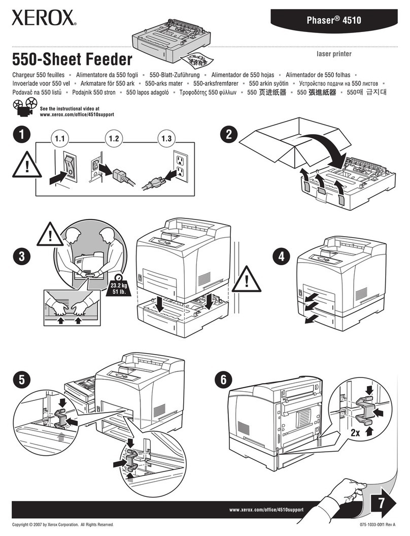 Xerox Phaser 4510 User manual